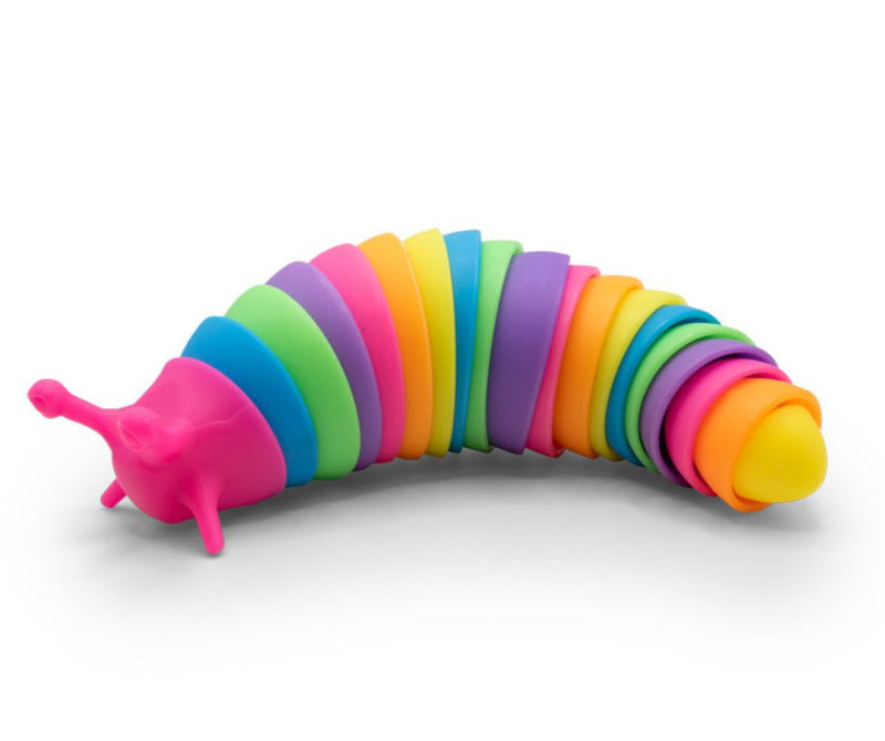 Rainbow Fidget Slug, Learning SPACE