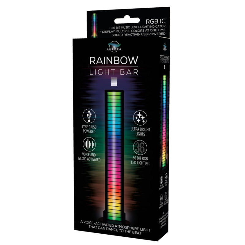 Sound Activated Rainbow Light Bar, Learning SPACE