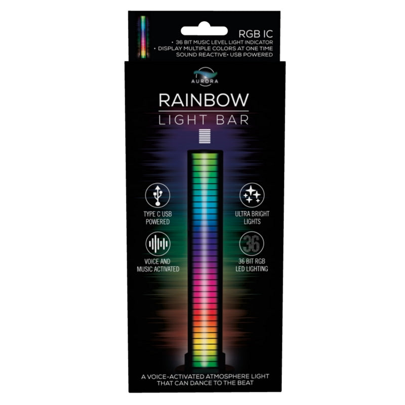 Sound Activated Rainbow Light Bar, Learning SPACE