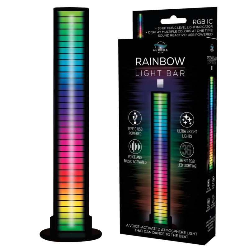 Sound Activated Rainbow Light Bar, Learning SPACE
