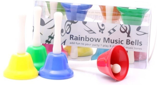 Rainbow Music Bells - Children's Musical Instruments, Learning SPACE