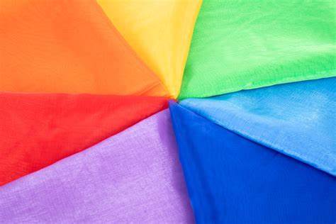 Rainbow Organza Pack 7 Colours, Learning SPACE