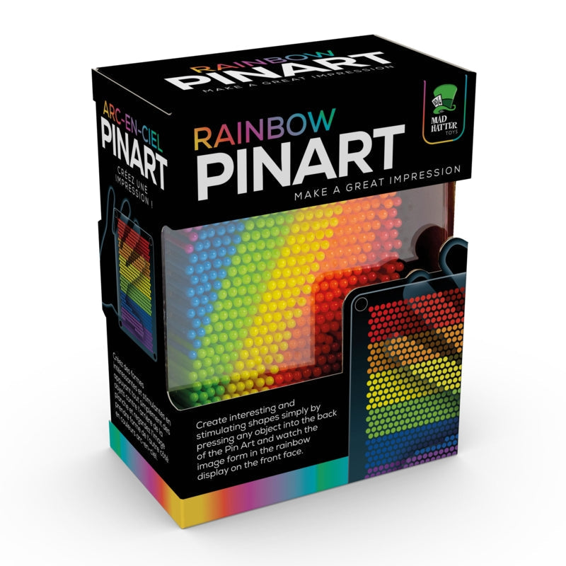 Rainbow Pin Art, Learning SPACE