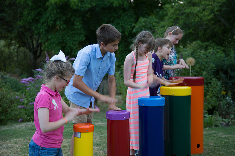 Rainbow Sambas - Sensory Garden Musical Instruments, Learning SPACE
