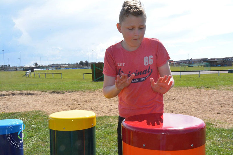 Rainbow Sambas - Sensory Garden Musical Instruments, Learning SPACE