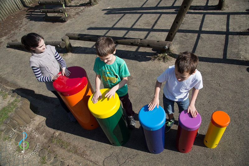 Rainbow Sambas - Sensory Garden Musical Instruments, Learning SPACE