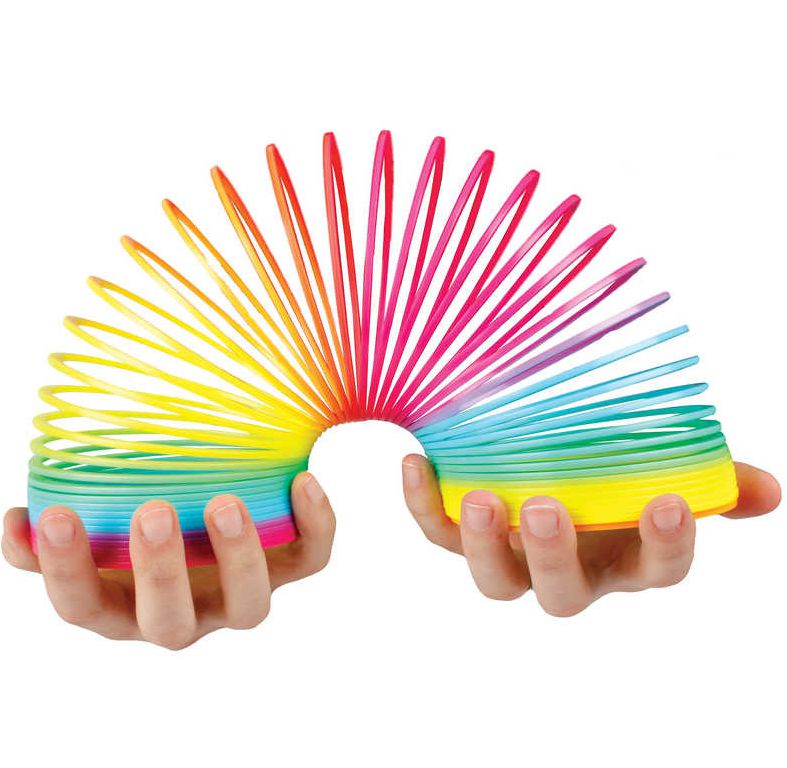 Rainbow Slinky Springy, Learning SPACE