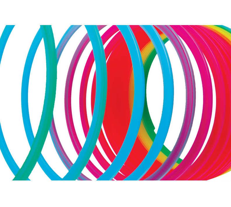 Rainbow Slinky Springy, Learning SPACE