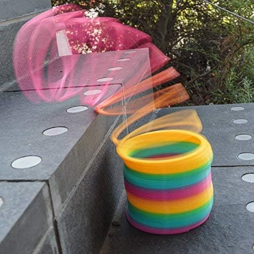 Rainbow Slinky Springy, Learning SPACE