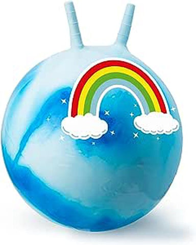 Rainbow Space Hopper-AllSensory,Bounce & Spin,Calmer Classrooms,Calming & Anxiety,Exercise,Gifts for 5-7 Years Old,Helps With,Sensory Seeking,Tobar Toys-Learning SPACE