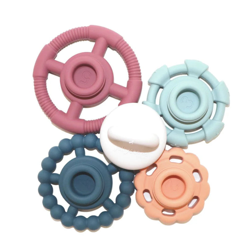 Rainbow Stacker & Teether - Earth, Learning SPACE