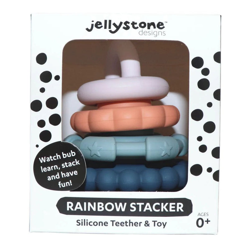 Rainbow Stacker & Teether - Earth, Learning SPACE