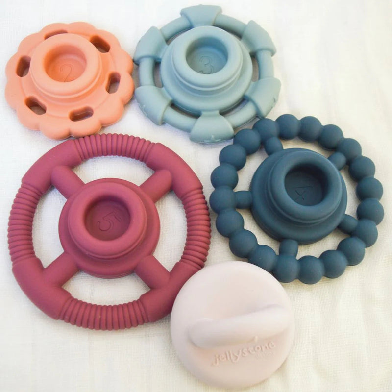 Rainbow Stacker & Teether - Earth, Learning SPACE
