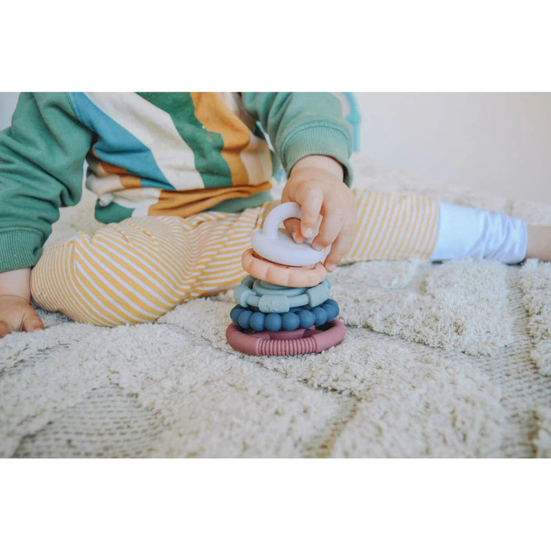 Rainbow Stacker & Teether - Earth, Learning SPACE