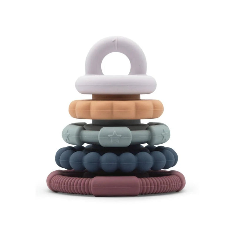 Rainbow Stacker & Teether - Earth, Learning SPACE