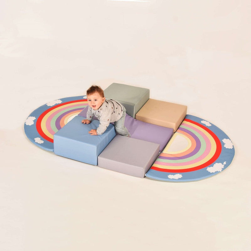Rainbow Toddler Climber, Learning SPACE