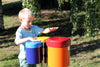 Rainbow Trio Ensemble - Sensory Garden Musical Instruments-Matrix Group,Music,Outdoor Musical Instruments,Primary Music,Sensory Garden,Sound,Strength & Co-Ordination-Learning SPACE