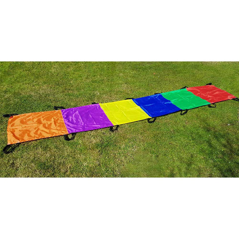 Rainbow Wave Playground Play Set-Active Games, EDUK8, Forest School & Outdoor Garden Equipment, Garden Game, Playground, Playground Equipment, Sensory Garden-Learning SPACE