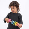 Rainbow Wooden Shape Twister-Fine Motor Skills,Shape & Space & Measure,Stacking Toys & Sorting Toys,TickiT-Learning SPACE
