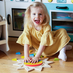 Rainbow in the Sun Puzzle, Puzzles Learning SPACE