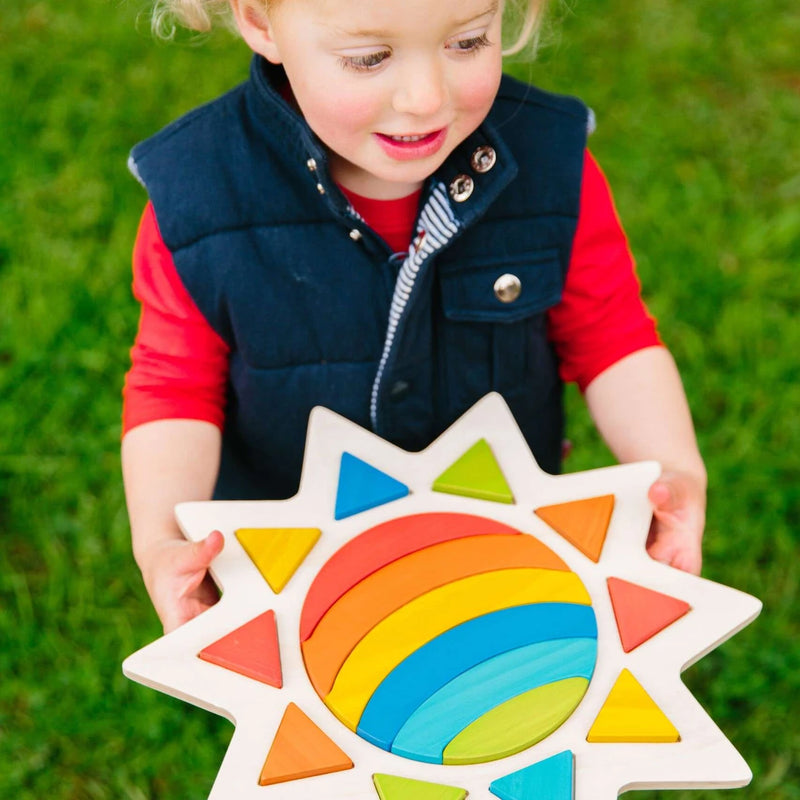 Rainbow in the Sun Puzzle, Puzzles Learning SPACE