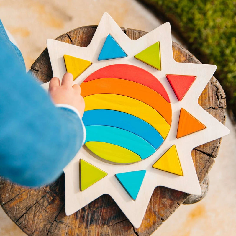 Rainbow in the Sun Puzzle, Puzzles Learning SPACE