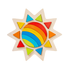 Rainbow in the Sun Puzzle, Puzzles Learning SPACE