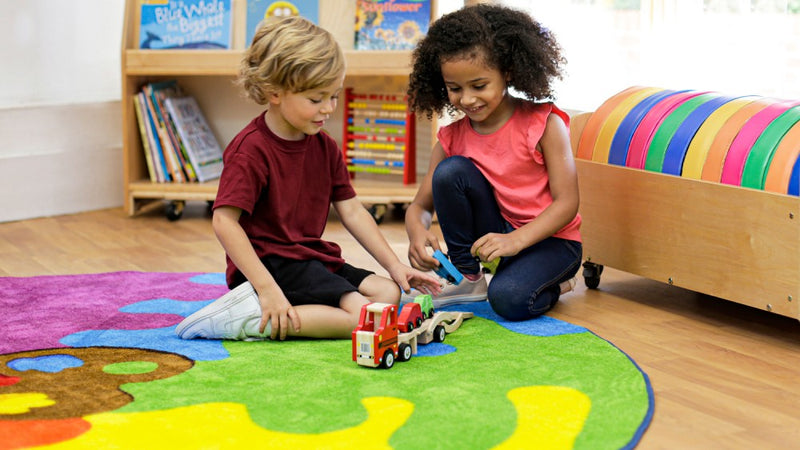 Rainbow™ Colour Palette 2m Carpet, Learning SPACE