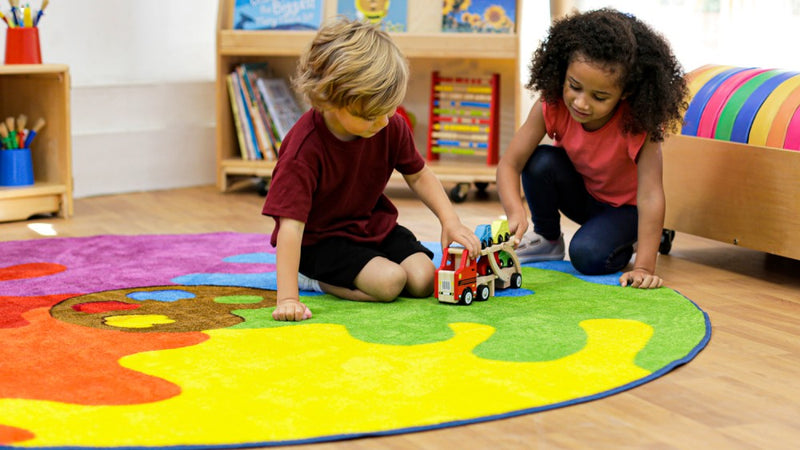 Rainbow™ Colour Palette 2m Carpet, Learning SPACE
