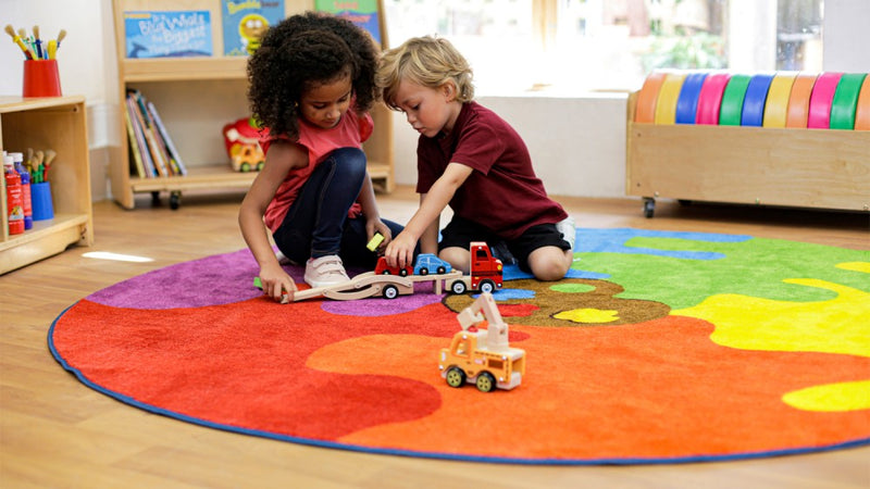Rainbow™ Colour Palette 2m Carpet, Learning SPACE