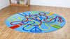 Rainbow™ Colour Tubes 2m Carpet-Counting Numbers & Colour,Dropship,Kit For Kids,Mats & Rugs,Multi-Colour,Round,Rugs,Wellbeing Furniture-Learning SPACE