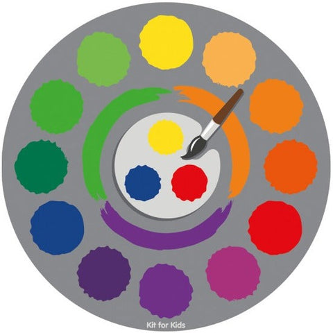 Rainbow™ Colour Wheel 2m Carpet-Counting Numbers & Colour, Kit For Kids, Mats & Rugs, Multi-Colour, Rugs, Wellbeing Furniture-Learning SPACE