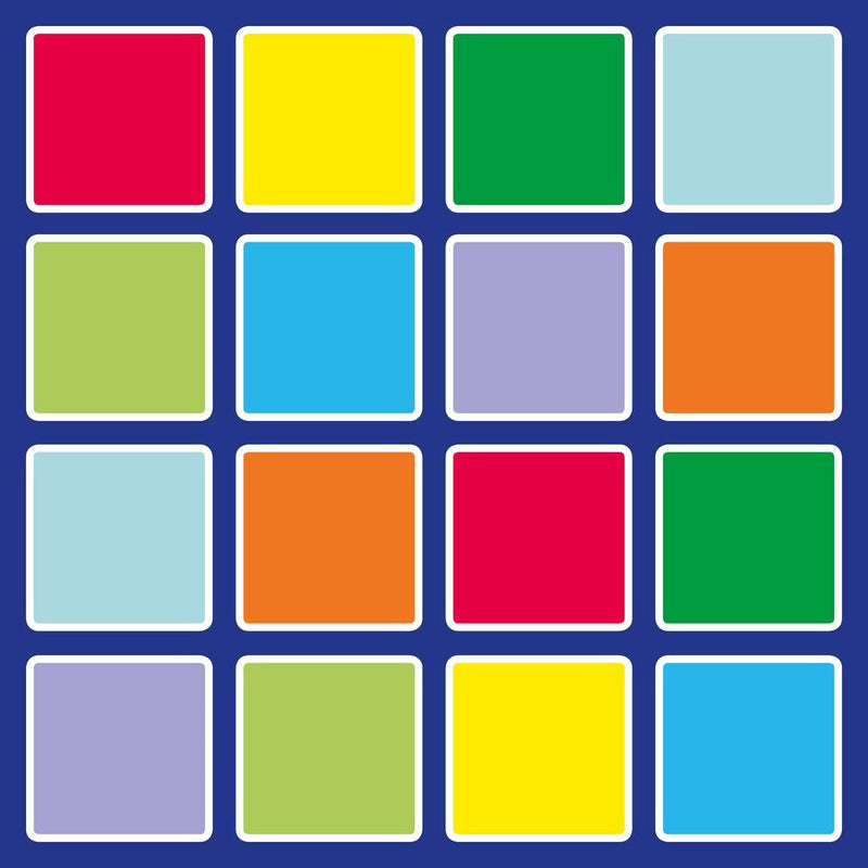 Rainbow™ Square Placement Carpet 2x2m, Learning SPACE