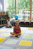 Rainforest Squares Placement 3x3m Carpet-Dropship,Kit For Kids,Mats & Rugs,Placement Carpets,Rugs,Square,Wellbeing Furniture-Learning SPACE