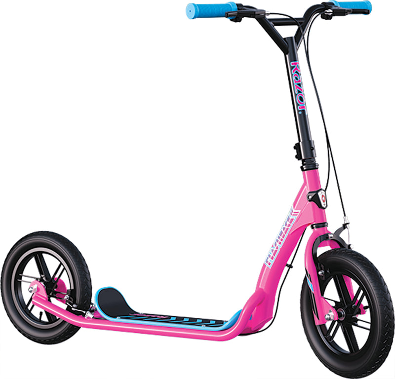 Razor FlashBack Scooter – Retro Style, LED Fun, Pink Learning SPACE