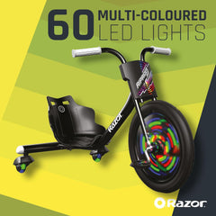 Razor LightShow RipRider 360 Trike-Dropship,Early Years. Ride On's. Bikes. Trikes,Ride On's. Bikes & Trikes,Trikes-Learning SPACE