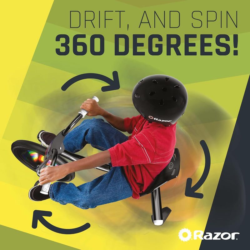 Razor LightShow RipRider 360 Trike, Learning SPACE