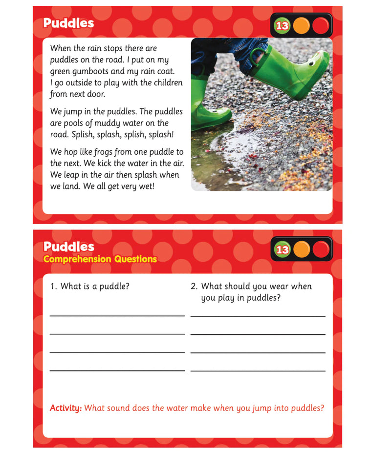 Reading Comprehension Pack 1, Learning SPACE