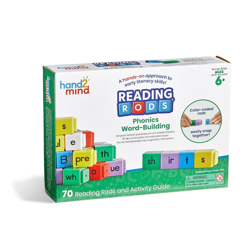 Reading Rods® Phonics Word-Building, Learning SPACE