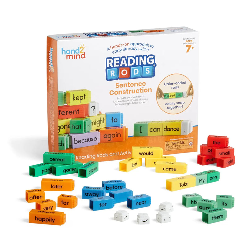 Reading Rods® Sentence Construction, Learning SPACE