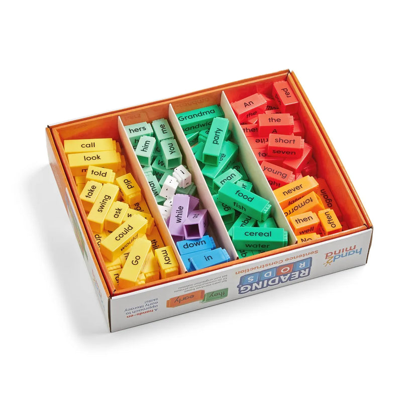 Reading Rods® Sentence Construction, Learning SPACE