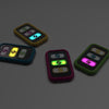 Rechargeable Mini Mobile Phones 4pk, Pretend Play Learning SPACE