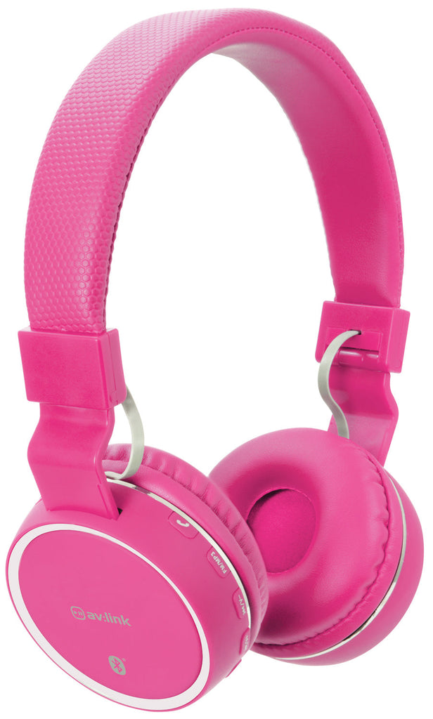 Rechargeable Wireless Bluetooth Headphones - Noise Cancelling-Audio,Deaf & Hard of Hearing,Headphones,Noise Reduction,Sound-Pink-100.554UK-Learning SPACE