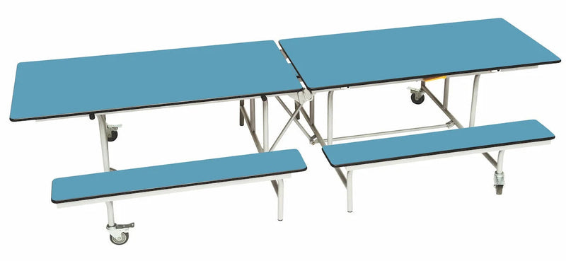 Rectangular Mobile Folding Bench Unit- Age Range 11+, Azure Learning SPACE