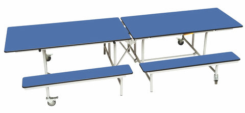 Rectangular Mobile Folding Bench Unit- Age Range 5-11, Royal Learning SPACE