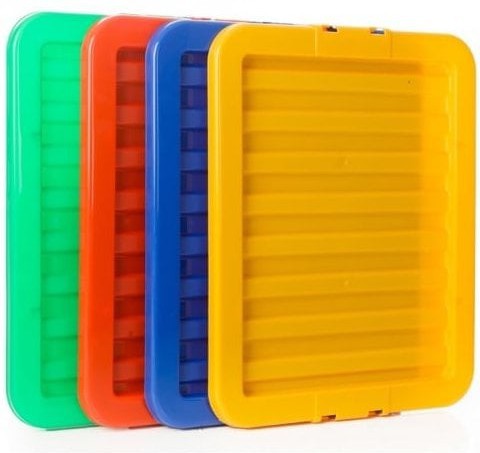 Red 30L Plastic Storage Box with Lid!, Learning SPACE