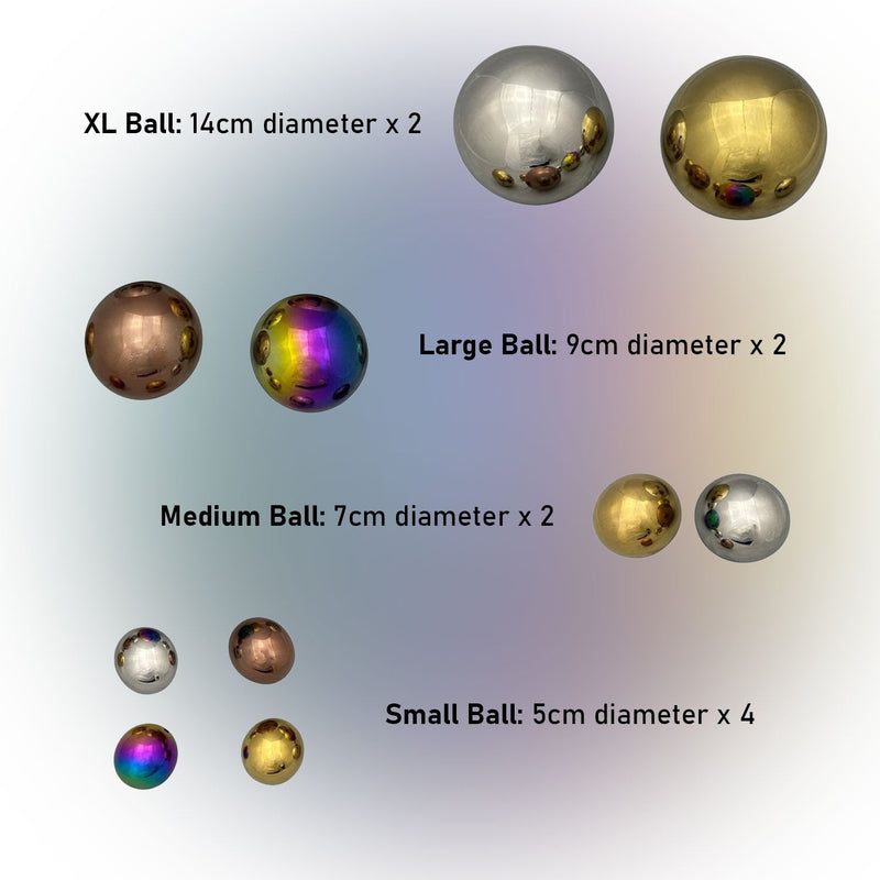 Reflective Sensory Spheres Set (10 Pc), Learning SPACE