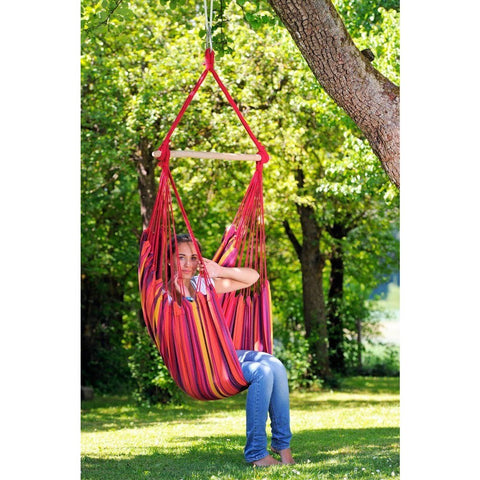 Relax Vulcano Hammock Chair-Hammock Chair-Amazonas,Cotton,Dropship,EllTex,Hammock chair,Hanging Chair,Indoor,Orange,Pink,Purple,Red,Single-Learning SPACE
