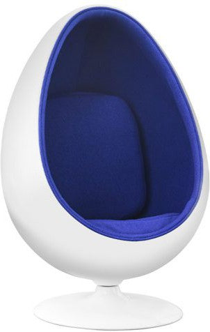 Retro Egg Pod Chair-Bean Bags & Cushions, Meltdown Management, Movement Chairs & Accessories, Nurture Room, pod, Reading Area, Seating, Stock, Wellbeing Furniture-Learning SPACE