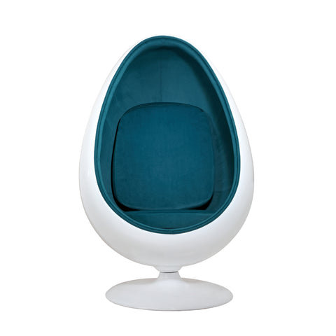 Retro Egg Pod Chair-Bean Bags & Cushions,Meltdown Management,Movement Chairs & Accessories,Nurture Room,Playlearn,pod,Reading Area,Seating,Sensory Avoidance,Stock,Wellbeing Furniture-Learning SPACE